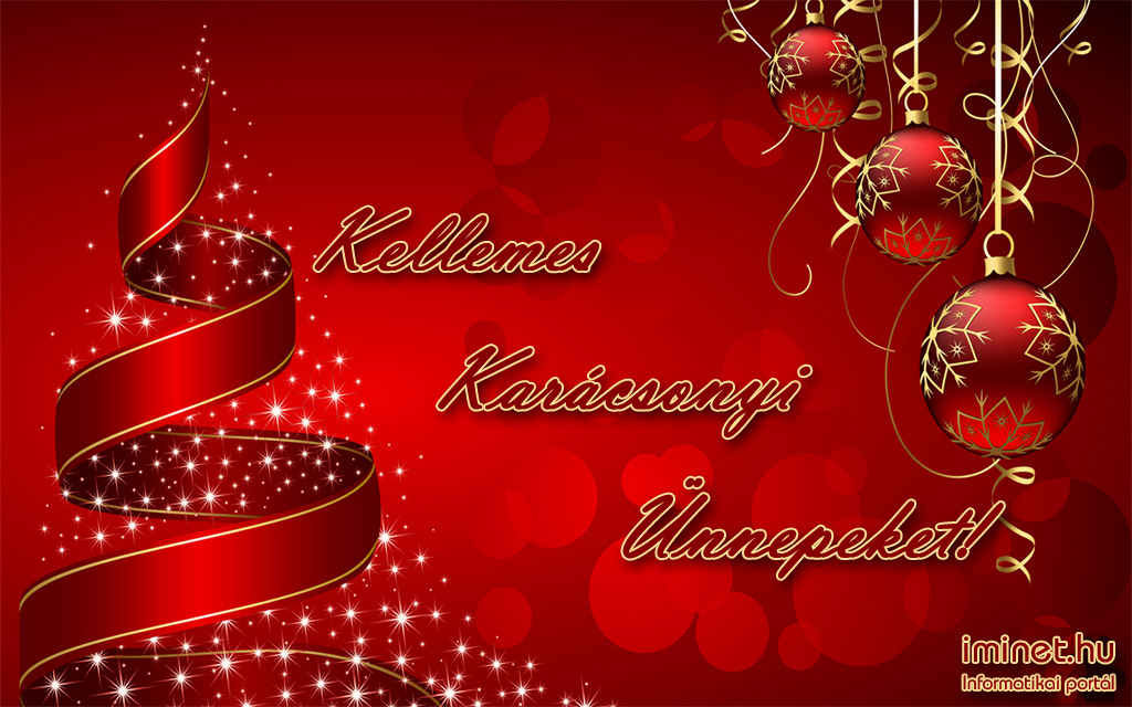 Boldog Karácsonyt kívánunk! Boldog Karácsonyt kívánunk!