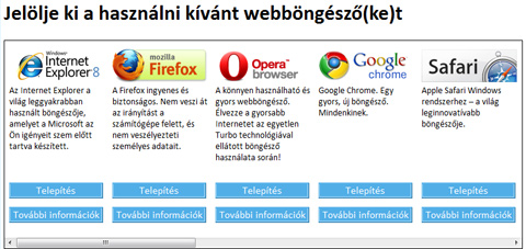 Böngészőválasztó